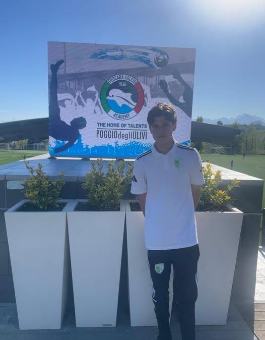Il Pescara cerca talenti in Umbria: Matteo in prova presso il club biancoceleste