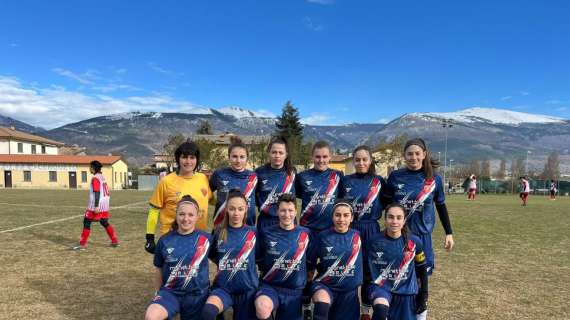 Tonfo all'esordio in Serie C per il Perugia calcio femminile 