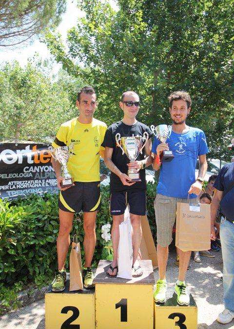 Podismo: graduatoria maschile della gara di Stroncone