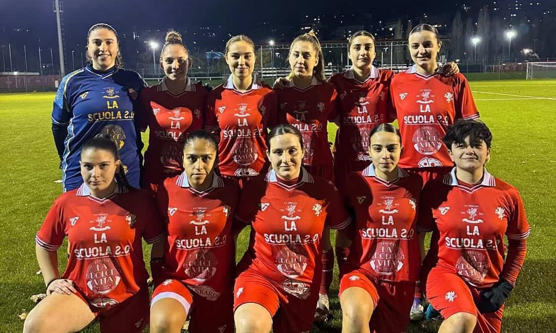 Stop del Perugia Calcio Femminile contro la Nestor di Angelo Porrozzi