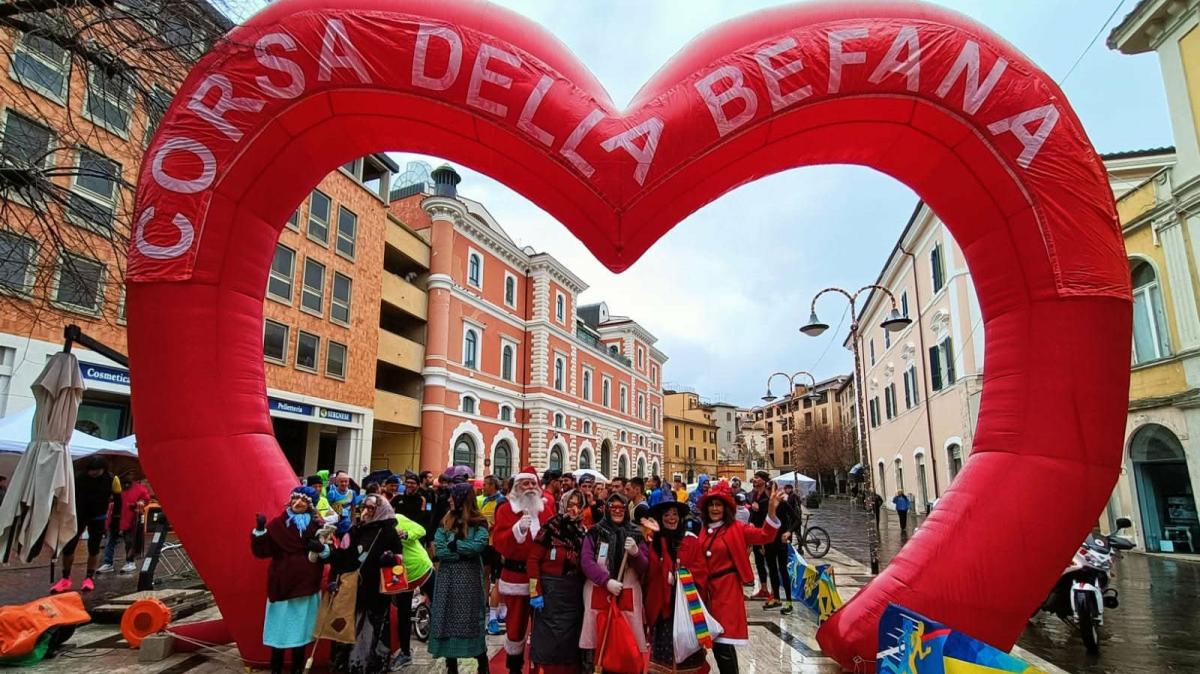 Il 6 gennaio torna la "Corsa della Befana" a Terni lungo le vie del centro cittadino