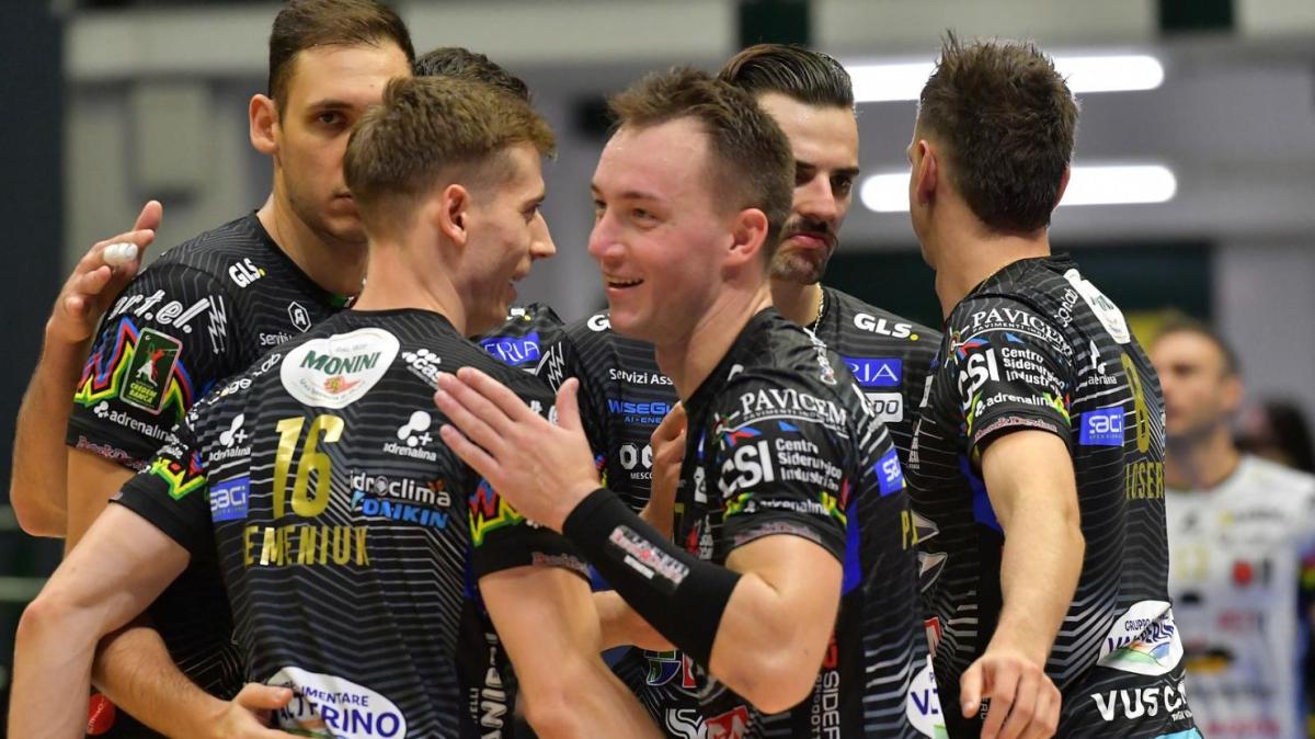 La Sir Susa Scai Perugia pensa alla sfida di Civitanova, ma intanto si gode il successo contro Monza
