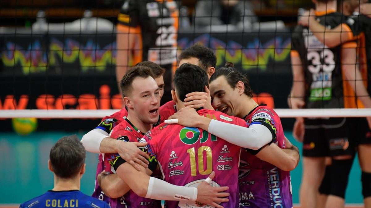 La Sir Perugia si prepara alla sfida con Trento in campionato e alla gara di Champions League contro Las Palmas