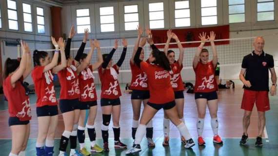 La Pallavolo Perugia sta crescendo attraverso le prime amichevoli in vista del campionato di B1 di volley femminile