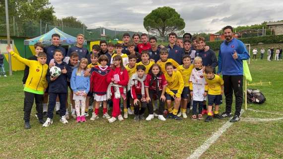 Da Tavernelle a Solomeo: il Perugia in tour per allenarsi