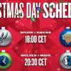 NBA Christmas Games, il programma delle gare a Natale