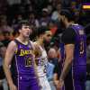 NBA - Lakers: JJ Redick non ha digerito il secondo quarto perso contro i Suns