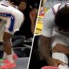 Philadelphia 76ers, infortunio al ginocchio nella notte per Andre Drummond