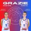 A2 F - Rhodigium Basket ai saluti con Camila Bonivento e Michela Battilotti