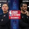Johnson (Spurs) e Mazzulla (Celtics) i migliori coaches del mese di dicembre