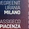 A2 - Urania Milano e Assigeco Piacenza si affrontano oggi a Lissone