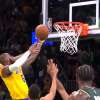 NBA - Lakers, LeBron James e il mancato fischio nel finale contro i Celtics
