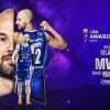 Miro Bilan vince l'MVP Dino Meneghin Trophy - Unipol: è il migliore della stagione 2024/25