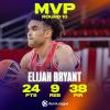 Elijah Bryant dell'Hapoel IBI Tel Aviv è l'MVP della decima giornata