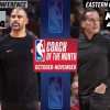 NBA - Udoka e Atkinson, coaches of the Month di novembre