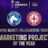 LBA Awards 2025 - A Napoli Basket e Pallacanestro Trieste ex-aequo il Marketing Project of the Year