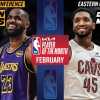 NBA, LeBron James e Donovan Mitchell sono gli MVP nel mese di febbraio