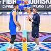 Italbasket, l'ultimo allenamento prima della Grecia: c'è Pippo Ricci