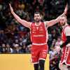 Olimpia-Trento, Ricci all'intervallo: «Continuare a giocare duro, mancano ancora 20'»