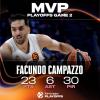 Facundo Campazzo ancora protagonista: è l'MVP delle Gara 2 dei playoff di EuroLeague