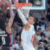 TJ Shorts dice 30, il Paris vince Gara 1 delle finals contro il Monaco