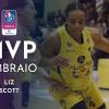 Liz Scott è la MVP di febbraio 2026 della Serie A1 femminile