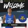 Serie B - Il Loreto Basket Pesaro si rinforza con Diego Terenzi