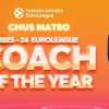 EuroLeague, Chus Mateo è l'Allenatore dell'Anno 2023/24: voti anche per Banchi e Messina