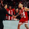 Straripante sul Monaco, l'Olympiacos vola sul 2-0 verso le Final Four