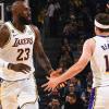 I Lakers travolgono i Warriors e interrompono la striscia negativa