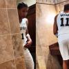 Carter Bryant diventa virale: il rookie degli Spurs usa un bagno pubblico a partita in corso