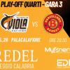 B Int - Redel Viola: stasera gara 3 contro Barcellona per la semifinale