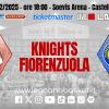 Serie B - Ultima ufficiale dell'anno dei Knights contro 