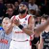 Olimpia Milano, Josh Nebo è out: non rientra contro Trento