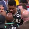 NBA - Il padre di Haliburton non andrà più alle partite del figlio dopo lo scontro con Antetokounmpo 