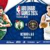 Su Sky Sport gli NBA Abu Dhabi Games 2024: la programmazione TV