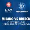 LIVE LBA - Olimpia Milano vs Germani Brescia: dove in TV, diretta 17:00