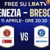 Venezia-Brescia, il big match in modalità free su LBA Tv