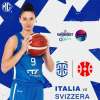 LIVE Eurobasket Women Q 2023 - Dominio totale Italia sulla Svizzera