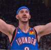 NBA - Alex Caruso, veterano dei Thunder, l'unico ad aver giocato le Finals