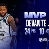 Aquila Trento, Devante' Jones si prende il titolo di MVP del Round 15