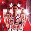Stella Rossa Belgrado ai saluti con Nemanja Nedovic