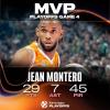 Jean Montero, Valencia Basket, è l'MVP del quarto turno dei playoff EuroLeague
