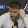 Luka Doncic parla della sconfitta dei Lakers contro i Knicks