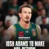 Mercato NBL - Josh Adams torna in Australia: l'ex Virtus firma con Brisbane