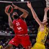 Nebo comanda in difesa, Olimpia rude con il Maccabi: gli highlights