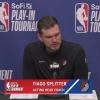 Il coach dei Blazers Tiago Splitter fa la storia dopo la vittoria nei play-in