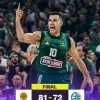 EuroLeague Playoff - Il secondo tempo del Panathinaikos manda a casa il Maccabi TA