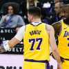 Lakers: LeBron James pronto a passare in secondo piano rispetto a Luka Doncic