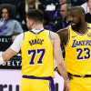 LeBron James fa un annuncio su Luka Doncic senza usare parole